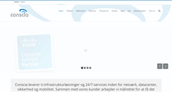 Desktop Screenshot of conscia.dk